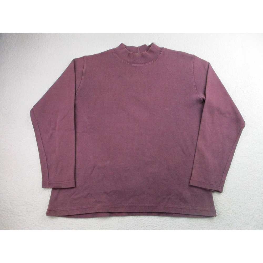 J Crew Oarsman‎ Sweater Mens Large Mock Neck Long Sleeve Pullover Casual